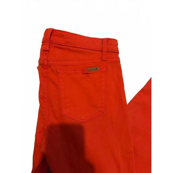 Joe's Jeans Bright Red Denim Skinny Jeans size 27 - Picture 3 of 9